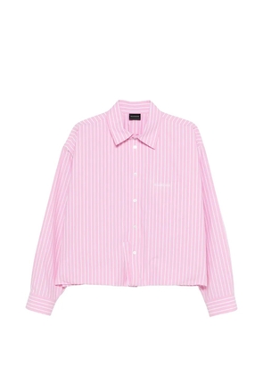 Balenciaga striped-pattern shirt - Pink