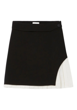 Claudie Pierlot pleated-panel mini skirt - Black
