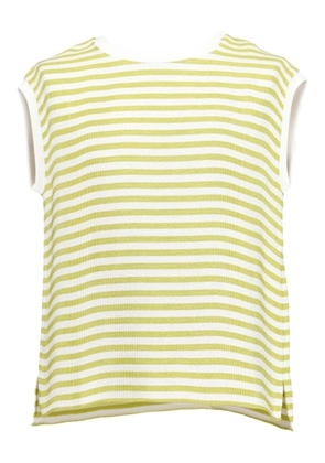 Etro Pre-Owned striped tank top - Green