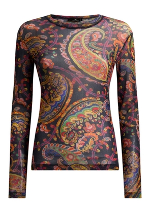 ETRO paisley-pattern top - Blue