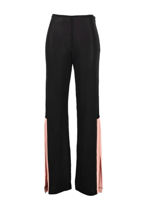 Basile Vintage Pre-Owned flared trousers - Black