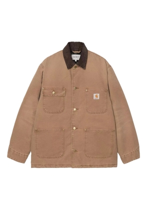 Carhartt WIP OG Chore corduroy-collar shirt jacket - Brown