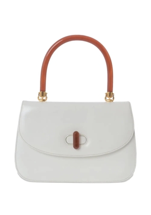 Gucci Pre-Owned 1960s leather tote bag - White