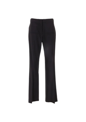 JW Anderson front-slit straight-leg trousers - Black