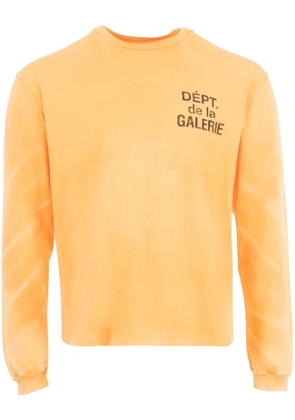 GALLERY DEPT. French-logo long-sleeve T-shirt - Yellow