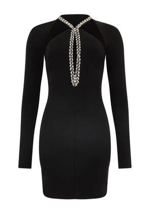 Roberto Cavalli cut-out mini dress - Black