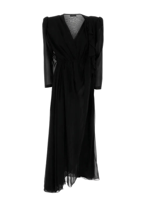 Balenciaga asymmetrical dress - Black