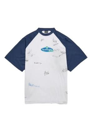Balenciaga Banana raglan-sleeve T-shirt - White
