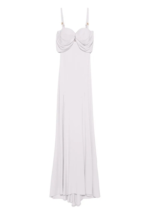 Elisabetta Franchi bustier-style gown - Pink