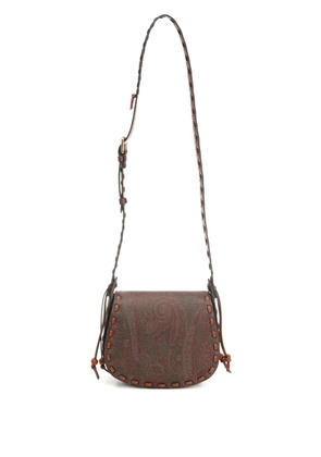 ETRO paisley-print cross body bag - Brown