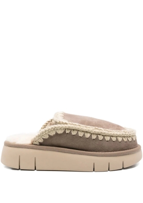 Mou Eskimo Bounce slippers - Brown
