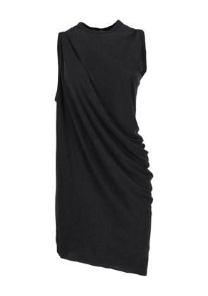 Rick Owens Vintage Lilies SL Anthem asymmetric top - Black