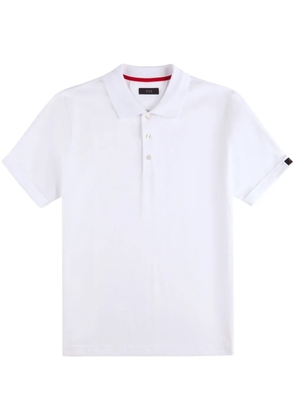 Fay cotton polo shirt - White