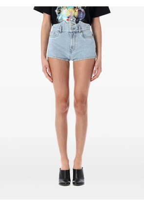 Coperni Crown mini shorts - Blue