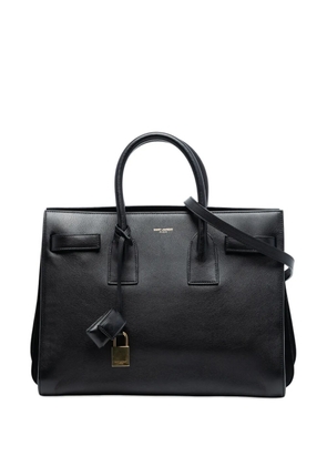 Saint Laurent Pre-Owned 2013-2025 Small Smooth Leather Sac De Jour satchel - Black