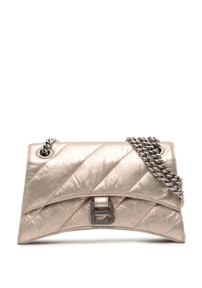 Balenciaga Pre-Owned 2011-2025 Small Metallic Calfskin Crush Chain shoulder bag - Brown