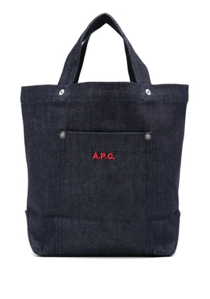 A.P.C. mini Thais tote bag - Blue