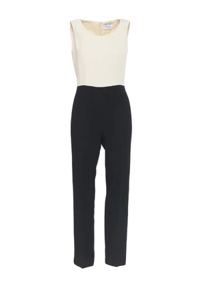 Max Mara two-tone jumpsuit - Neutrals