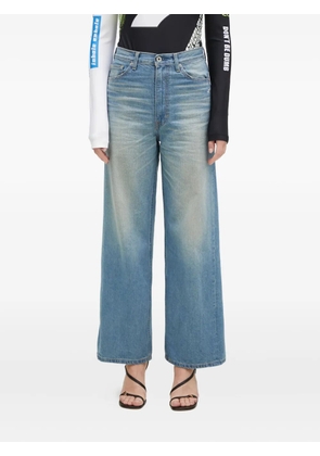 A BATHING APE® wide-leg jeans - Blue