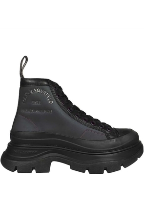 Karl Lagerfeld Luna Maison Karl boots - Black