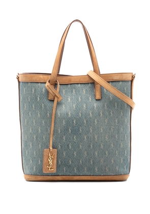 Saint Laurent Pre-Owned 2021 Toy Monogram Denim Tote satchel - Blue