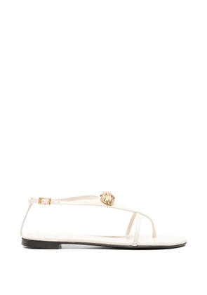 Giuseppe Zanotti flat sandals - Neutrals