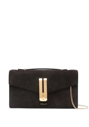 DeMellier Vancouver suede clutch bag - Brown