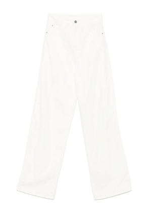 Ermanno Scervino logo-patch jeans - White