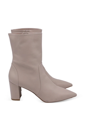 Stuart Weitzman pointed-toe ankle boots - Neutrals
