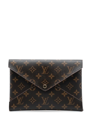 Louis Vuitton Pre-Owned 2018 Monogram Pochette Kirigami Set clutch bag - Brown