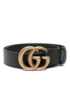 Gucci Double G leather belt - Black