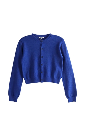 Auralee button cardigan - Blue