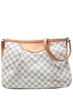 Louis Vuitton Pre-Owned 2011 Damier Azur Siracusa MM crossbody bag - White