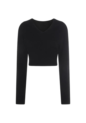 Rick Owens V-neck T-shirt - Black