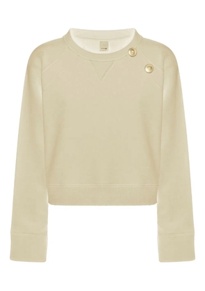PINKO crew-neck cotton sweater - Neutrals