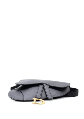 Christian Dior Pre-Owned Saddle Leather belt bag - Black