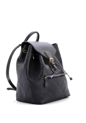 Louis Vuitton Pre-Owned Montsouris NM Monogram Empreinte Leather PM backpack - Black