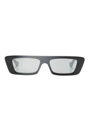 Gucci Eyewear rectangular-frame tinted sunglasses - Black
