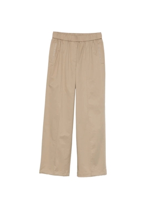 Peserico elasticated panelled trousers - Neutrals