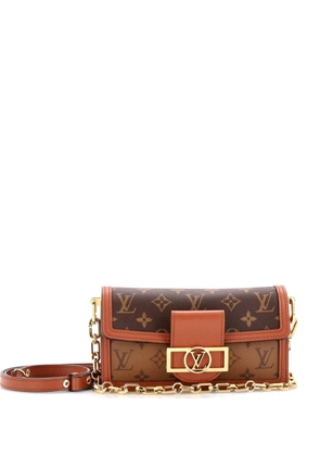 Louis Vuitton Pre-Owned Dauphine Reverse Monogram Canvas East West shoulder bag - Brown