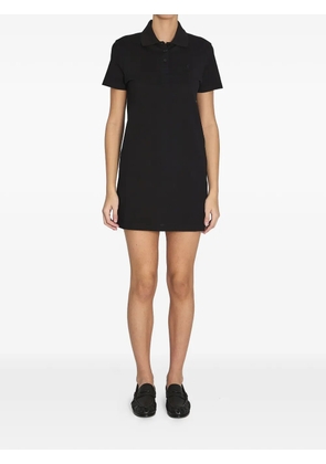 Saint Laurent buttoned polo dress - Black