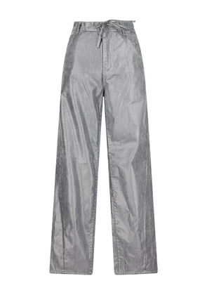 DARKPARK drawstring straight-leg jeans - Grey