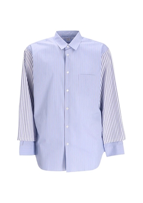 Comme Des Garçons striped shirt - Blue