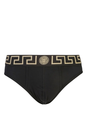 Versace Greca Medusa Head three-piece briefs set - Black