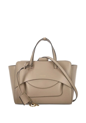 HIDESINS logo-motif tote bag - Neutrals