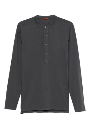 Barena Henley-neck long-sleeve T-shirt - Grey