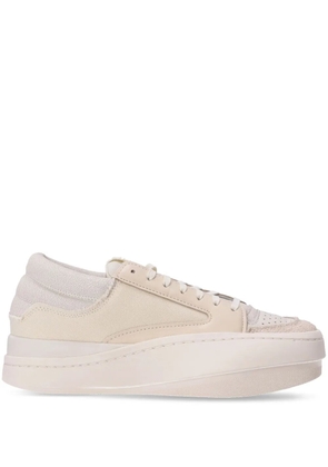 Y-3 Lux B-Ball leather sneakers - White