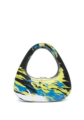 Coperni Swipe leather tote bag - Black