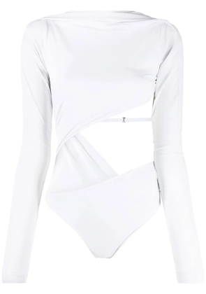 Jacquemus Carozzu stretch-fit bodysuit - White
