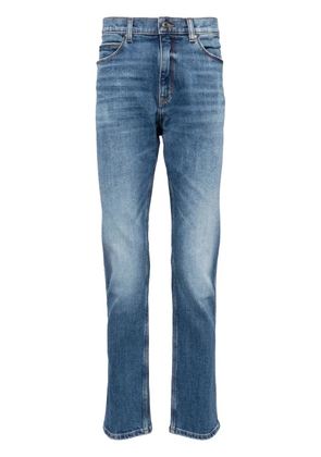 HUGO mid-rise slim-fit jeans - Blue